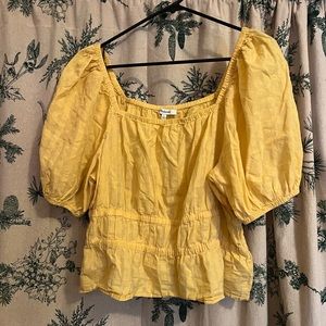 Yellow Madewell top